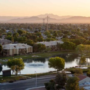 sunrise over chandler