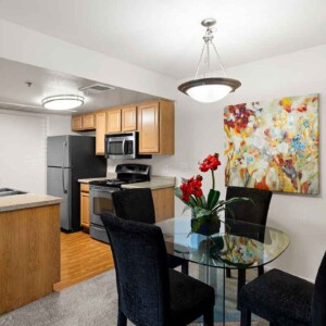 dining kitchen view